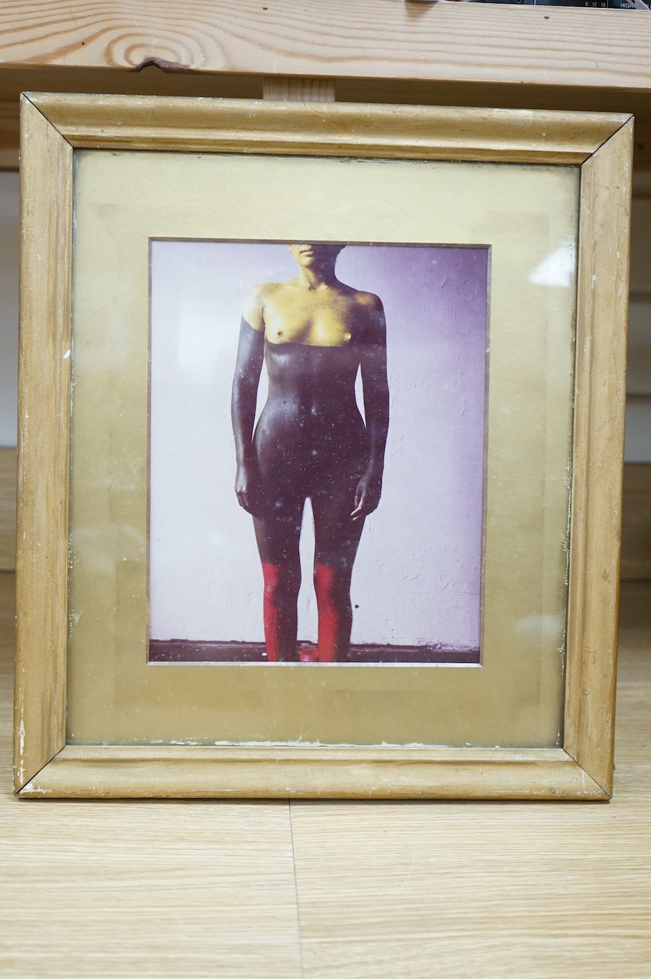 Claire Fergusson, cibachrome, nude figure, approx. 25x20cm. Condition - fair to good.